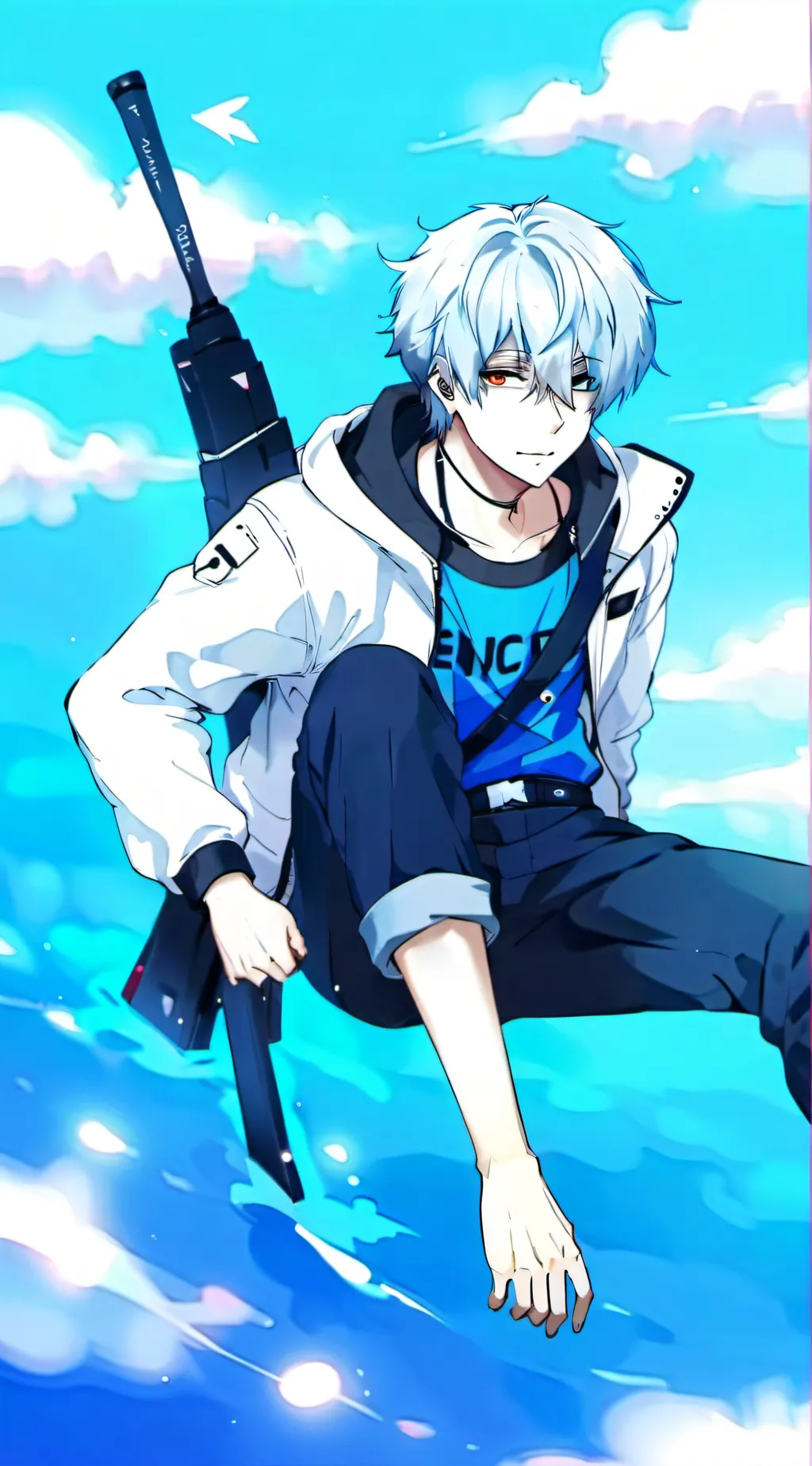 ai character: treated like a bab background