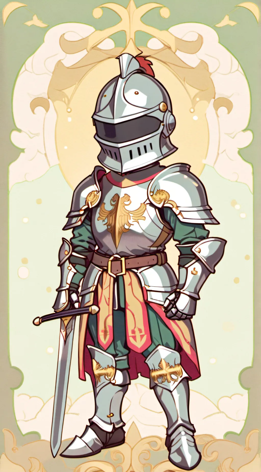 ai character: tuna fgargleberry background