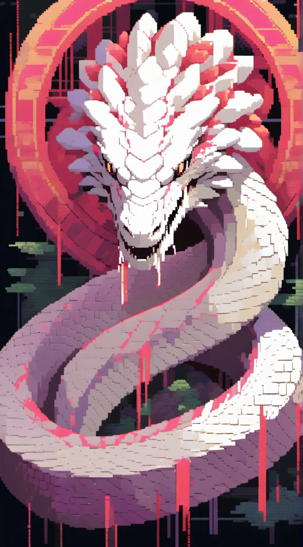 ai character: hypnosis Monster background