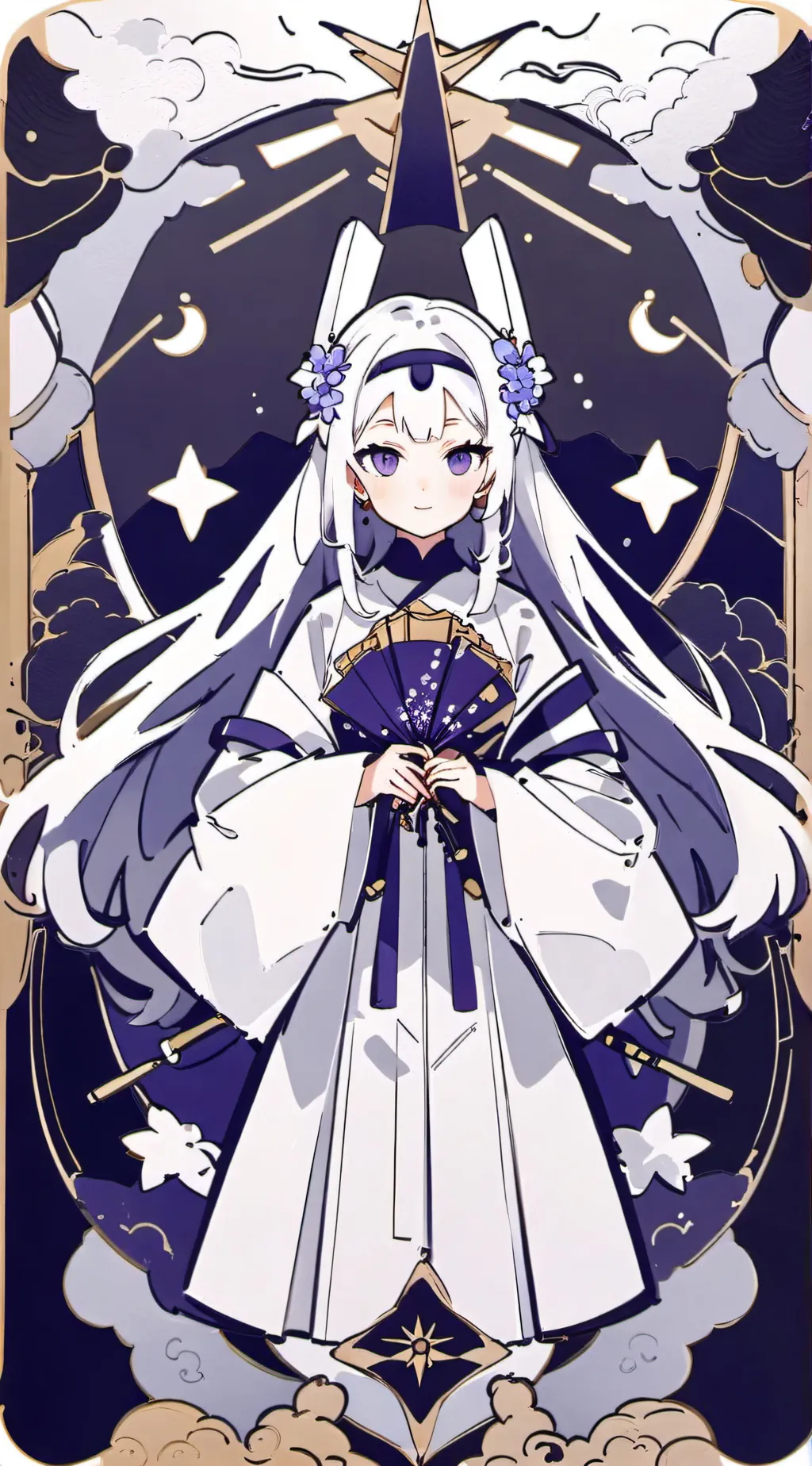ai character: Hashira background