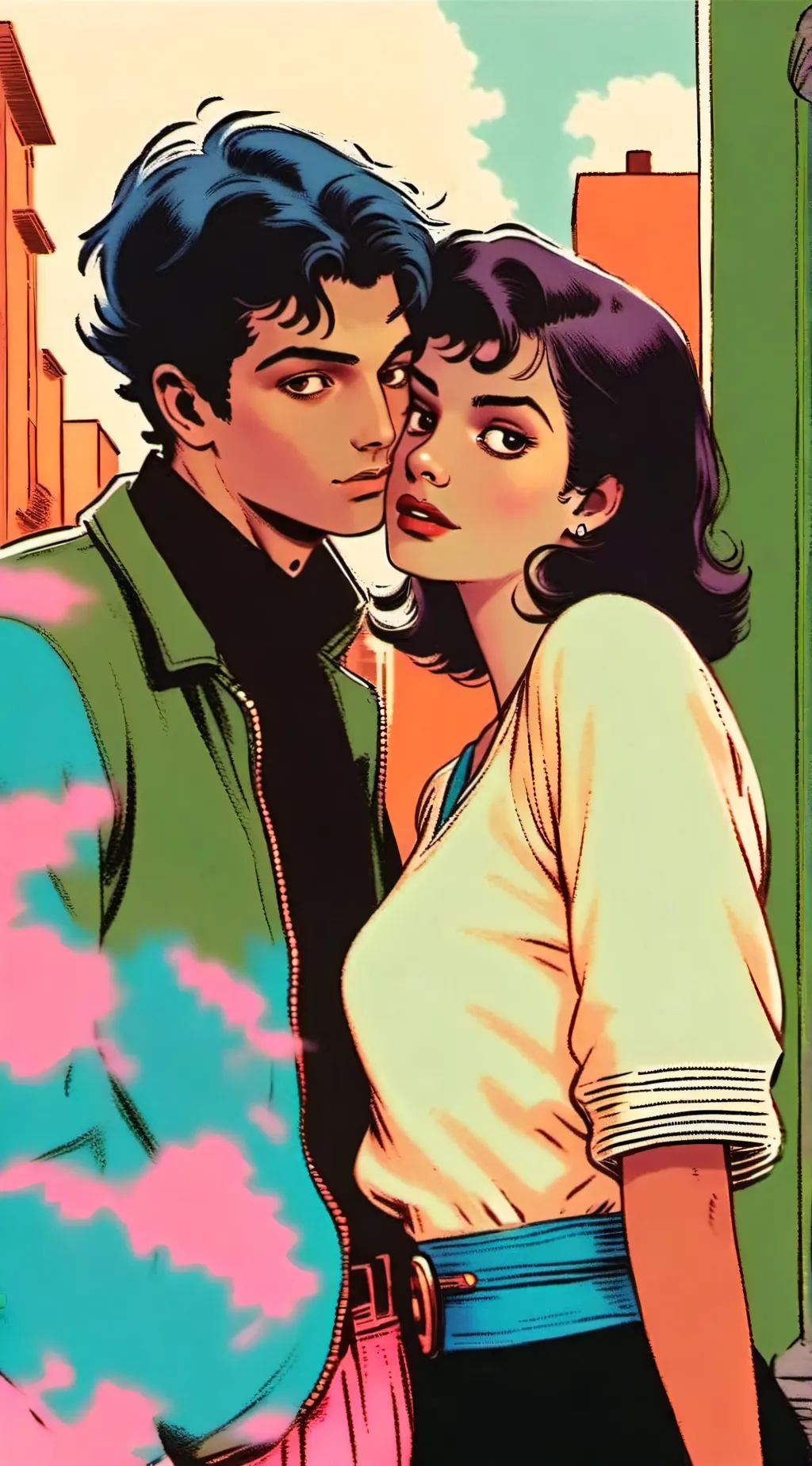 ai character: Michael Jackson  background