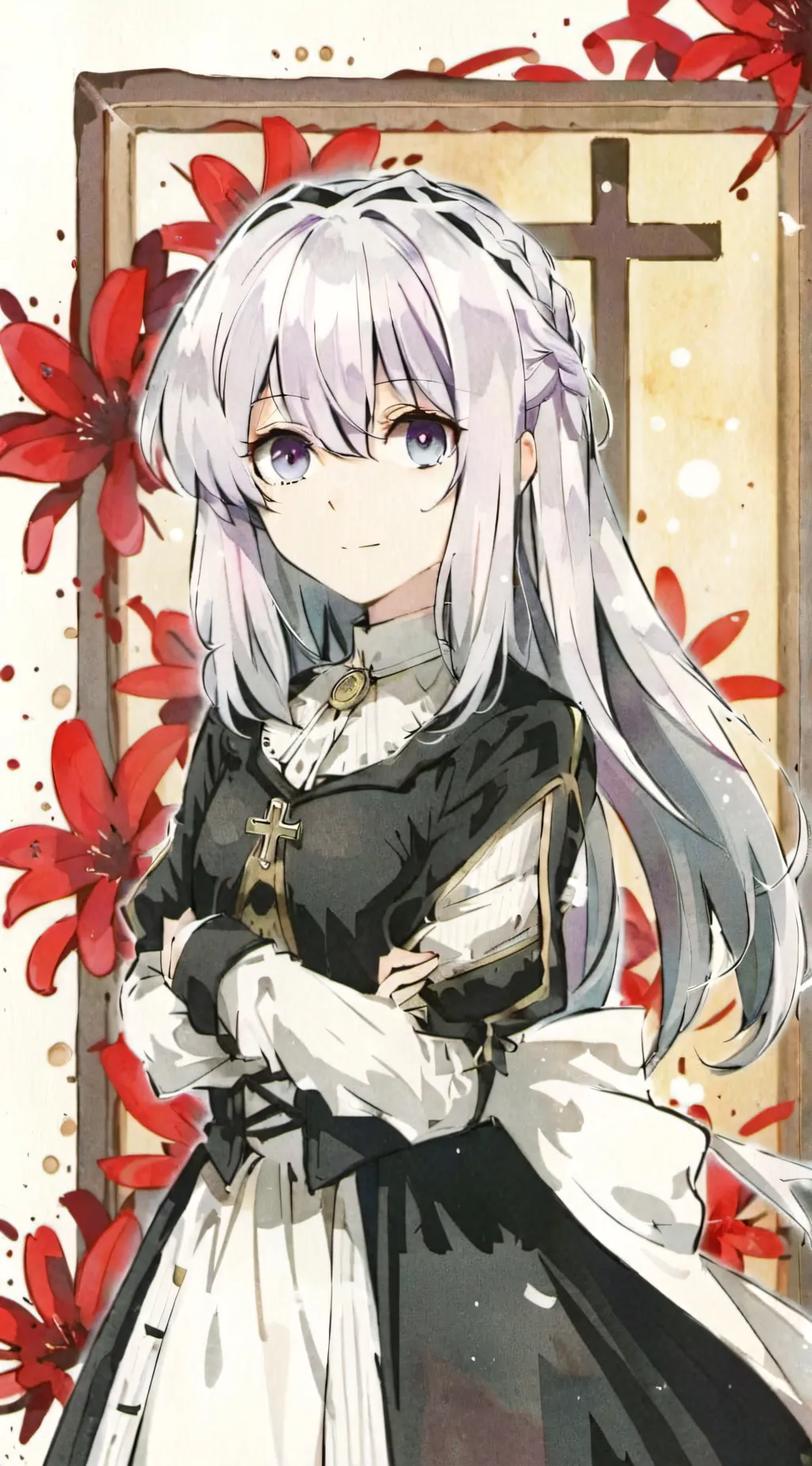 ai character: Theresa Apocalypse background