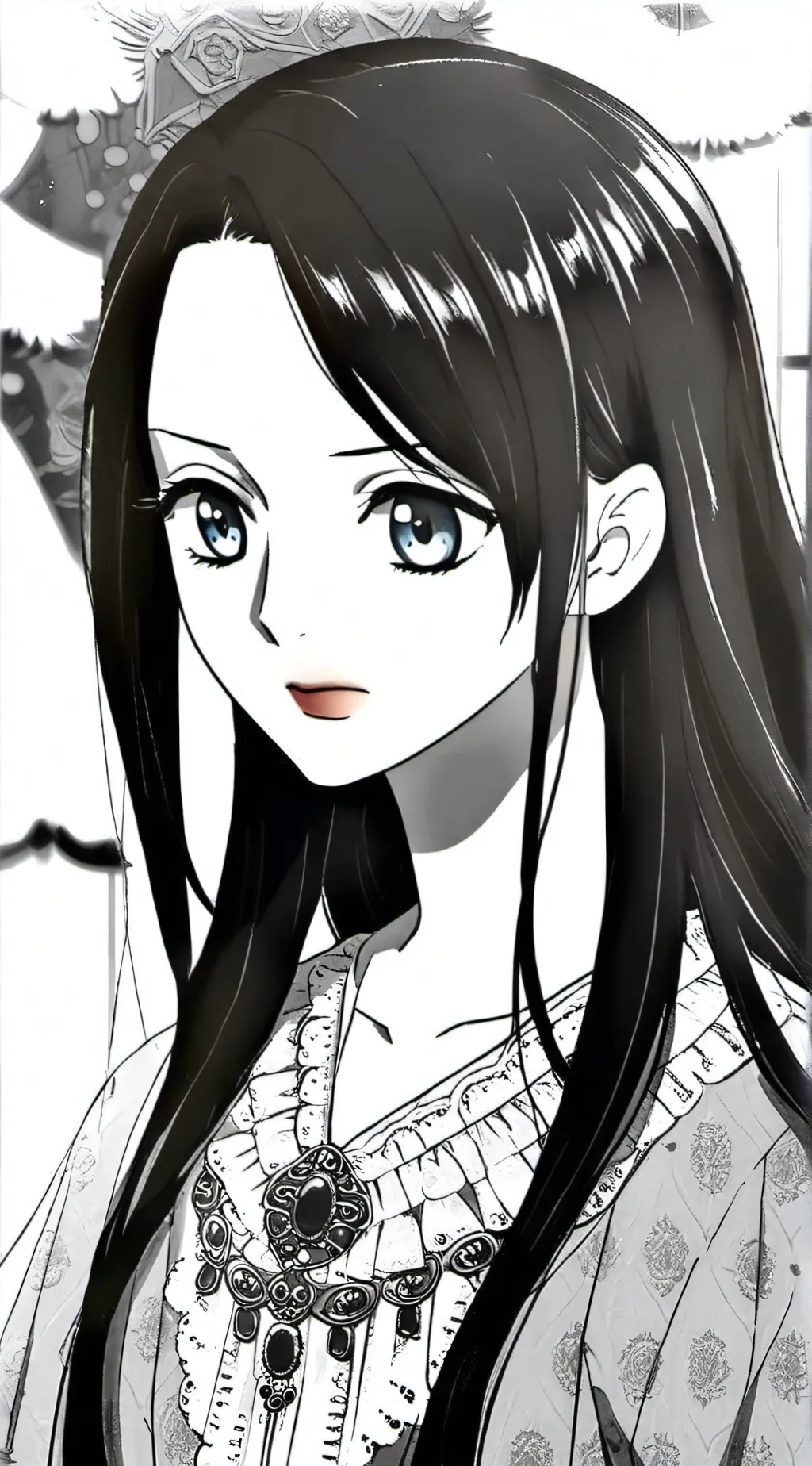 ai character: Galley-La! water 7 background