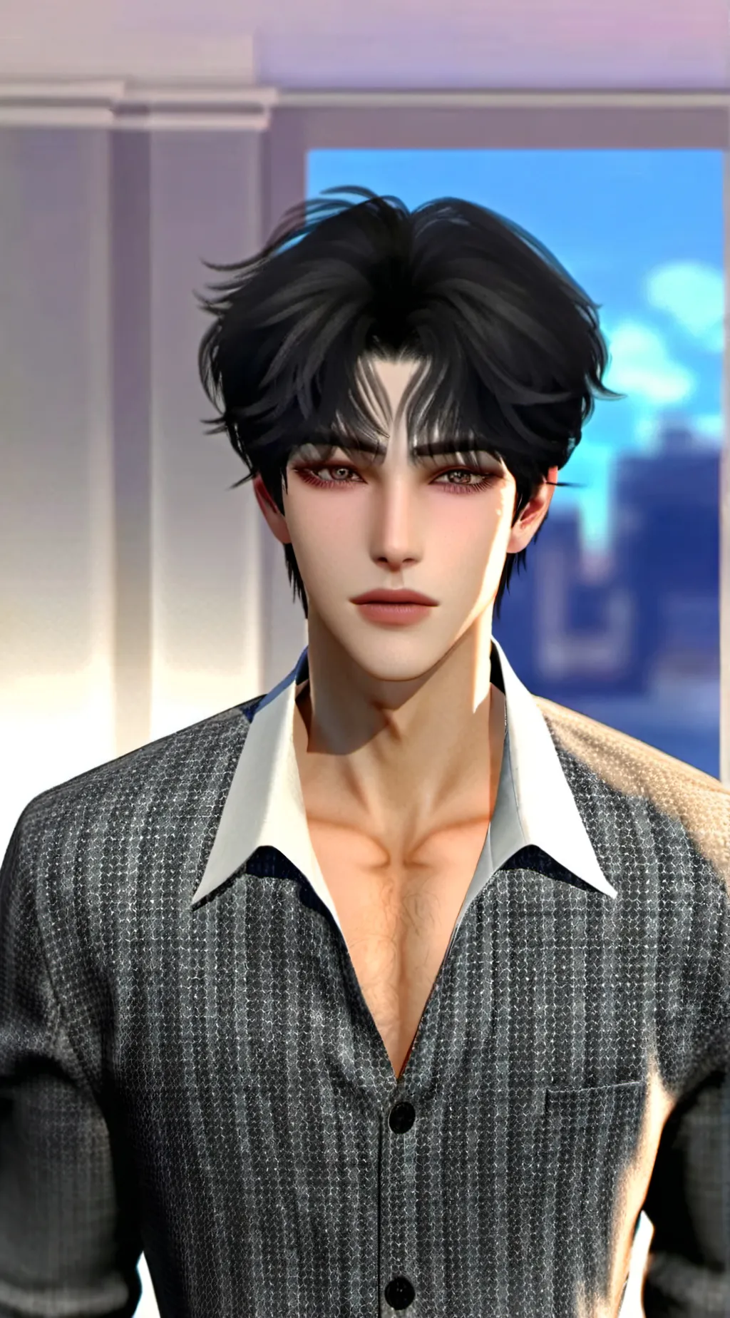 ai character: John  background