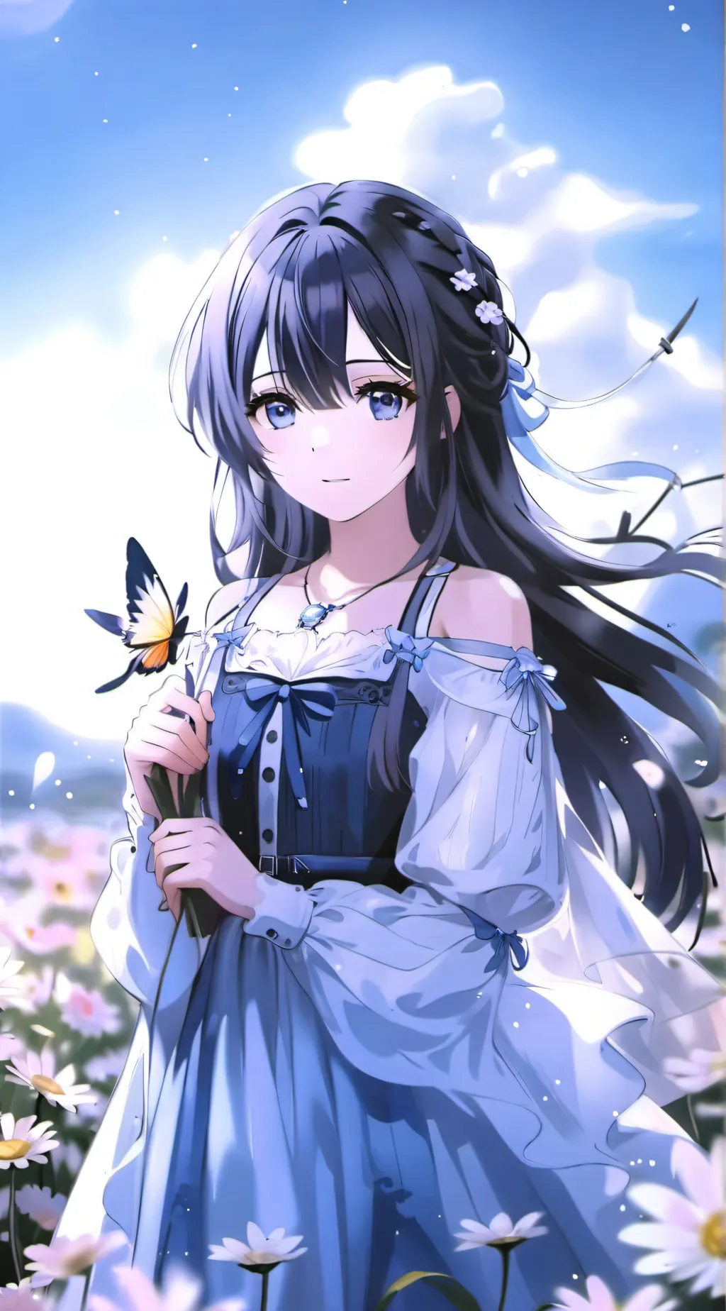 ai character: Harmony background