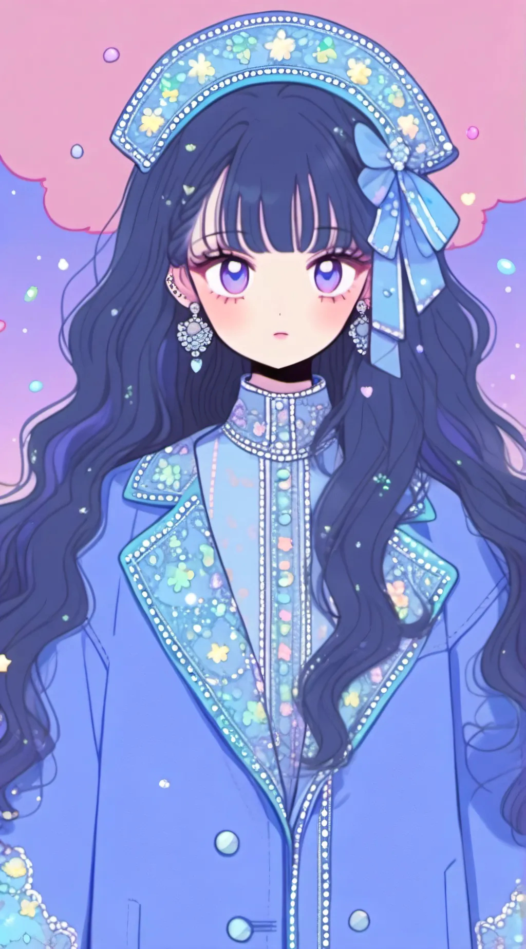 ai character: Valentino  background