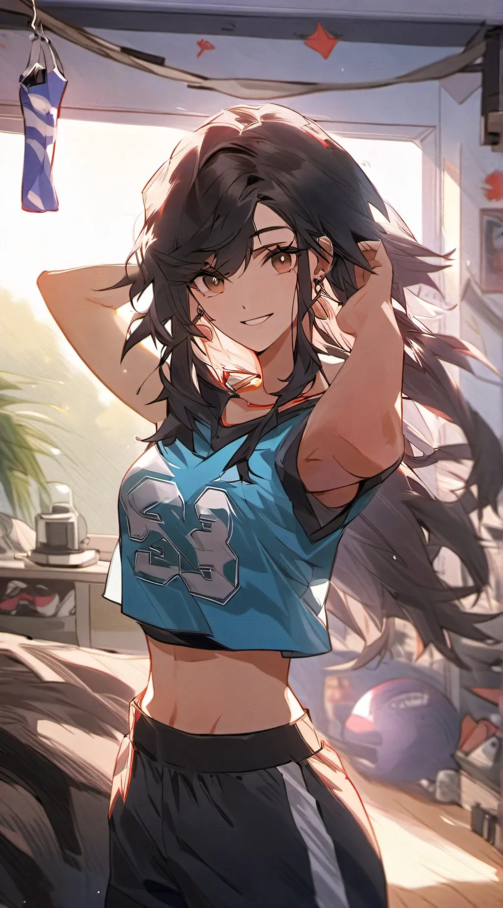 ai character: Bela  background