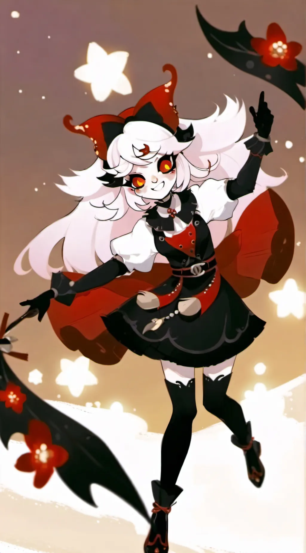 ai character: HH  background