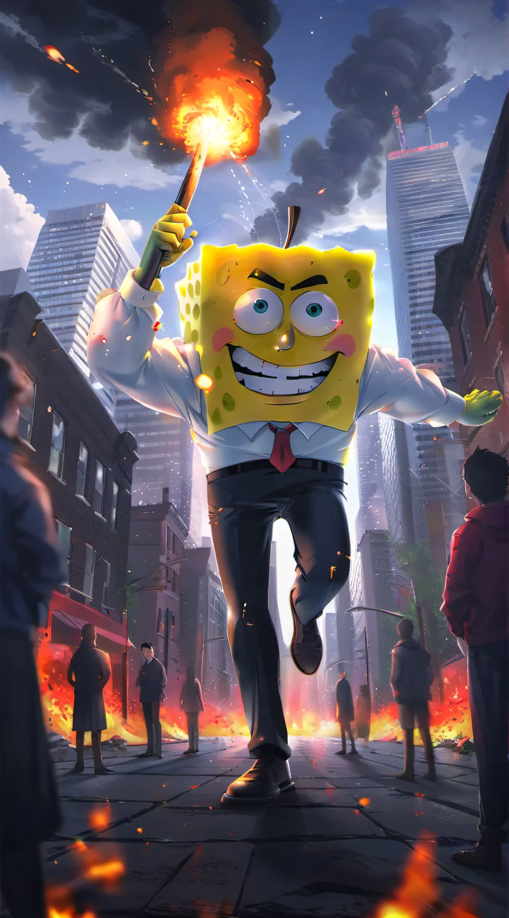 ai character: shinBob background