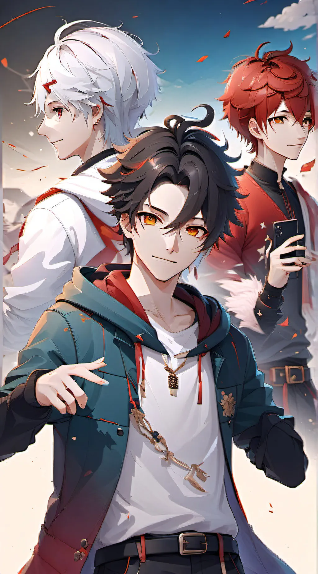ai character: gacha YouTubers  background