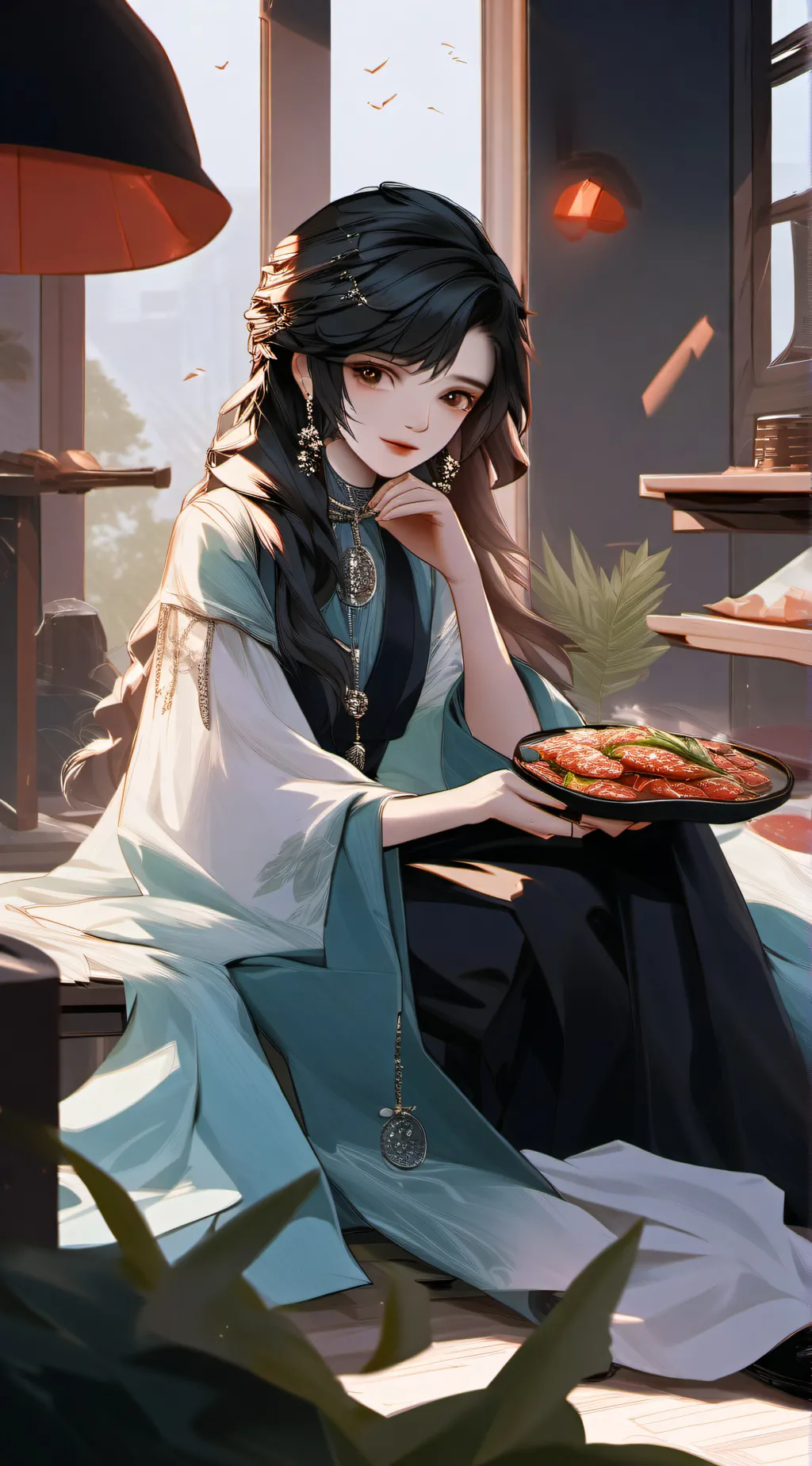 ai character: Abby background