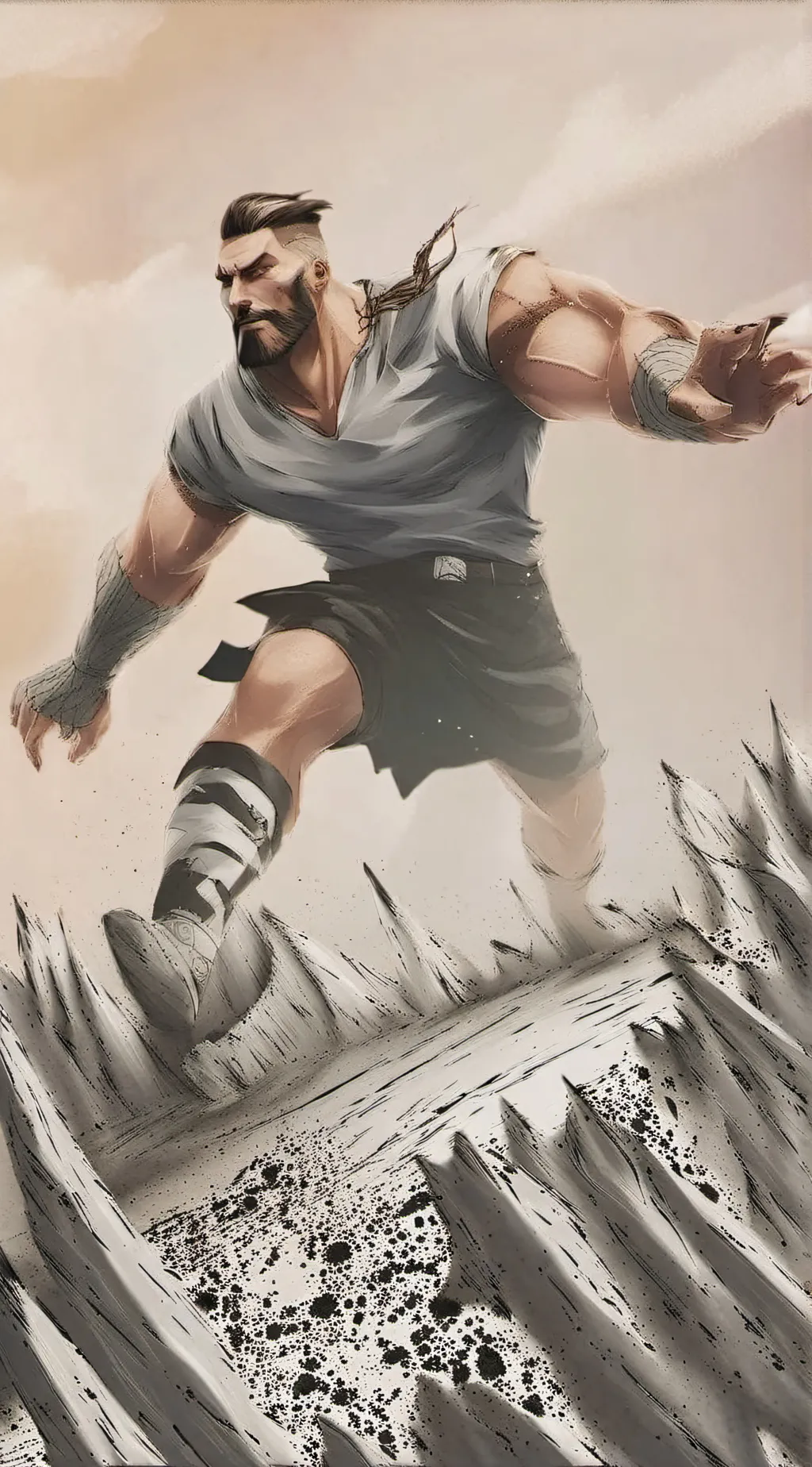 Talkie AI - Chat with Strong man