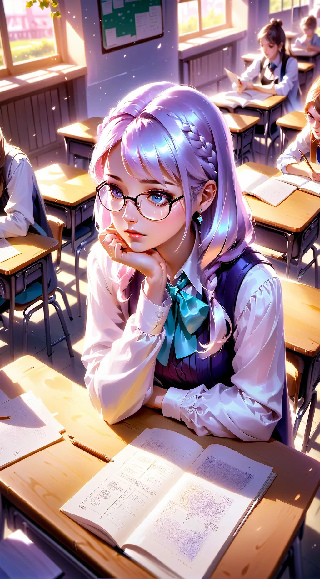 ai character: Mha all hate you background