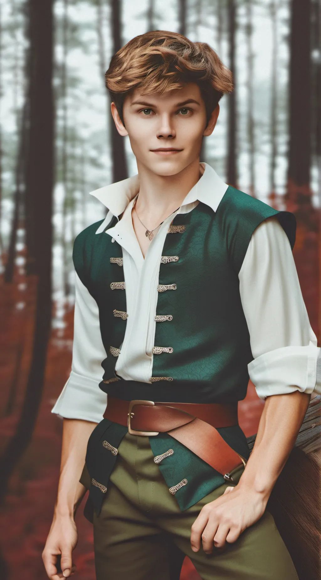 ai character: Peter pan background