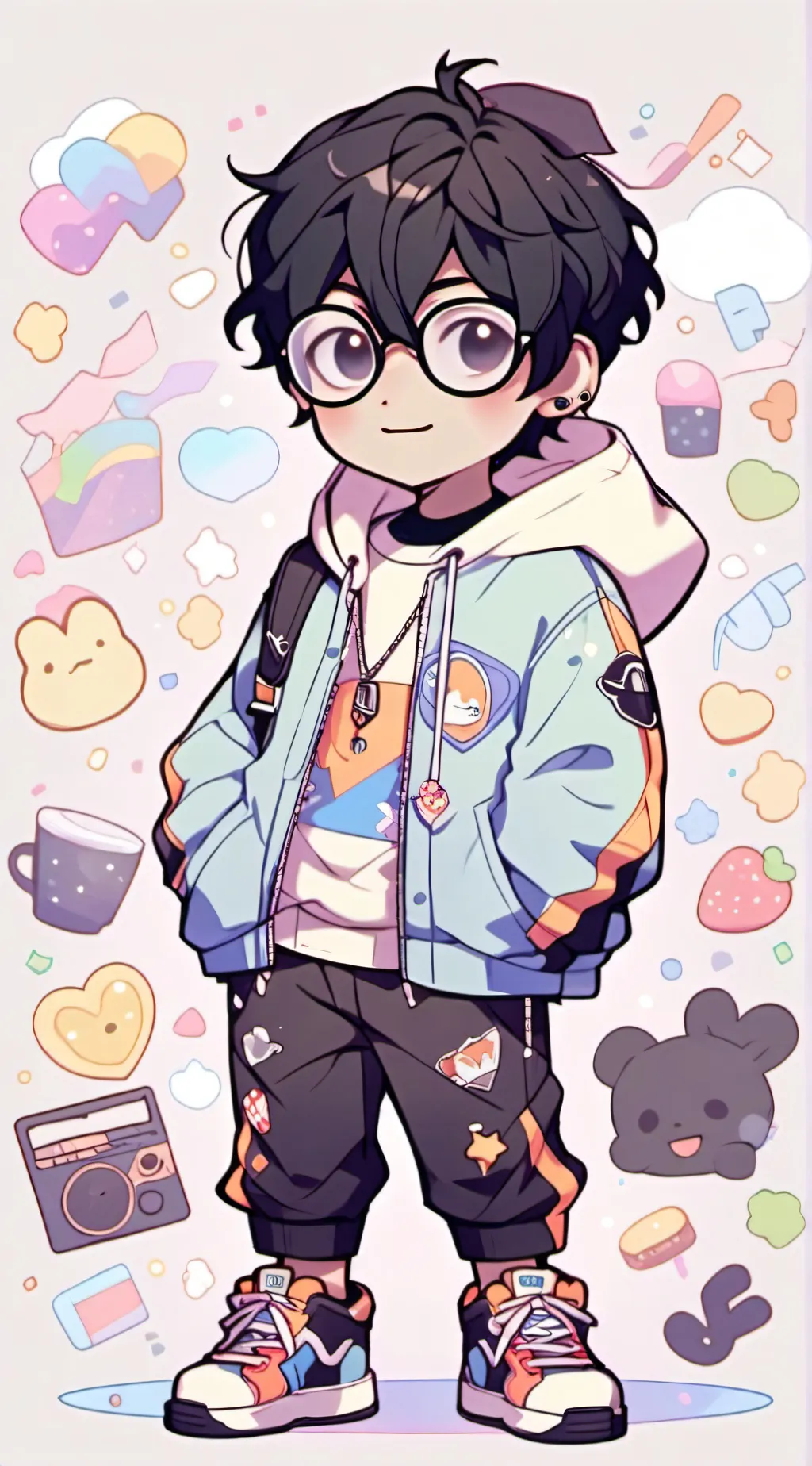 ai character: Aiden :( background