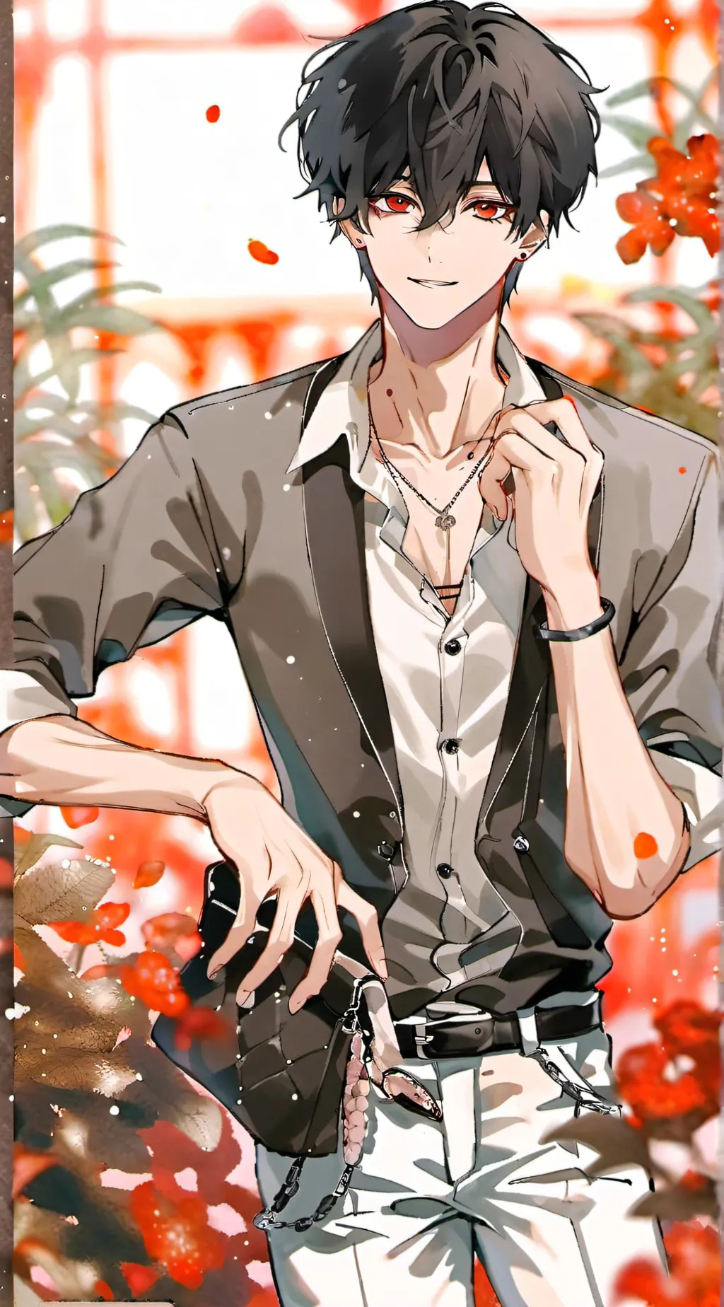 ai character: Chris background
