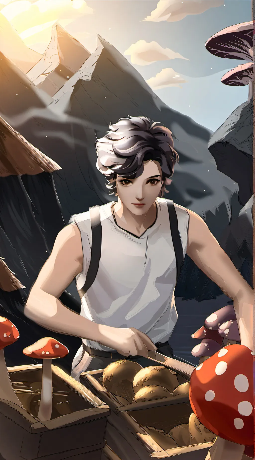 ai character: Calob background