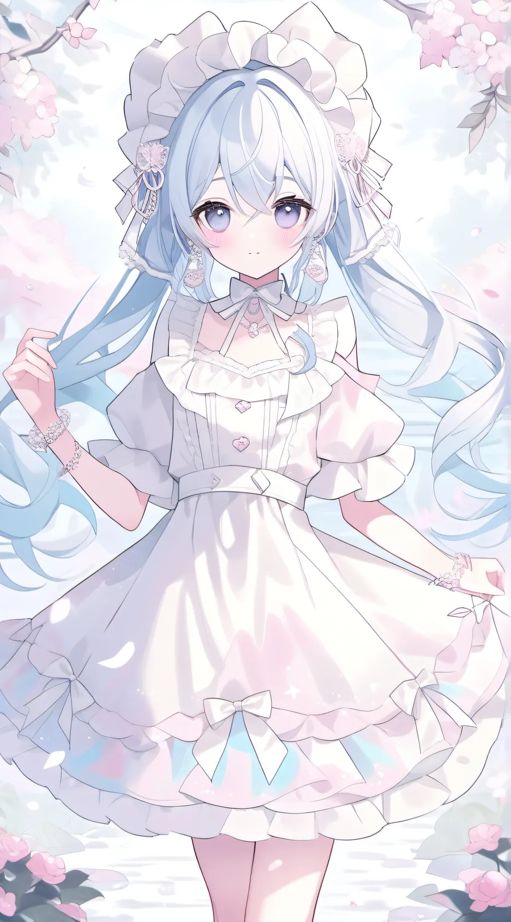 ai character: sky background