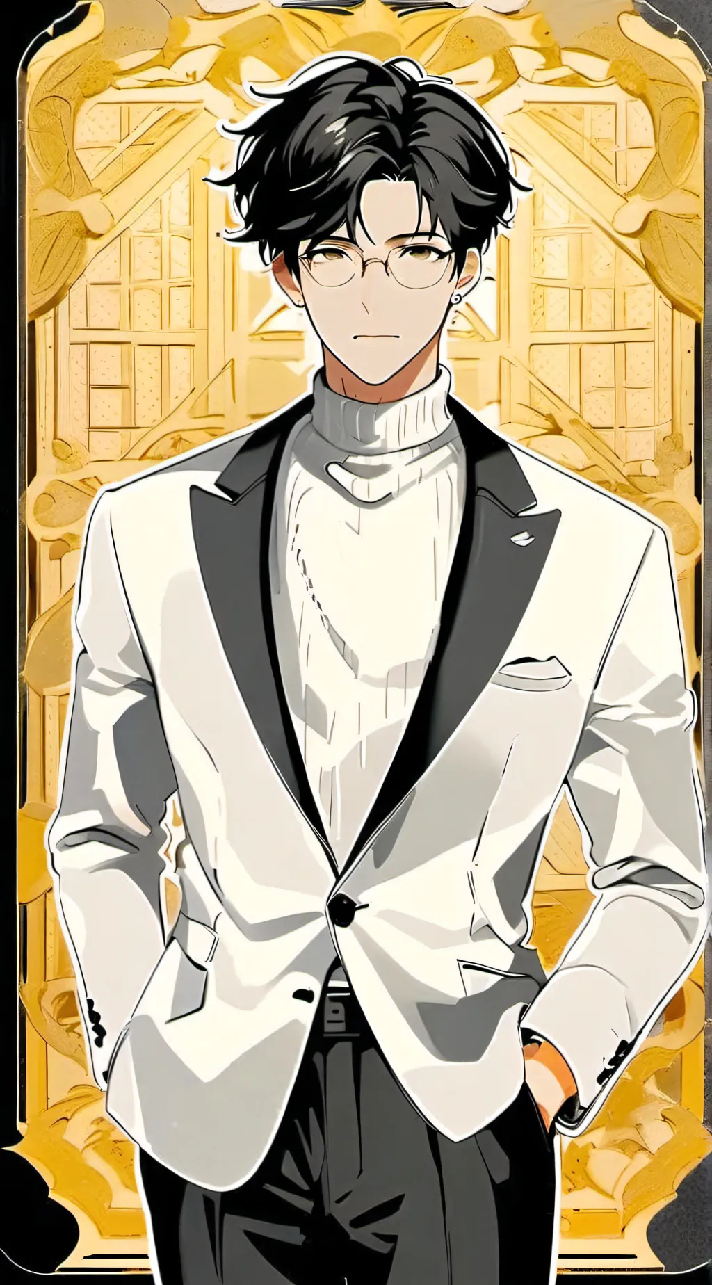 ai character: Valentino Kyler background