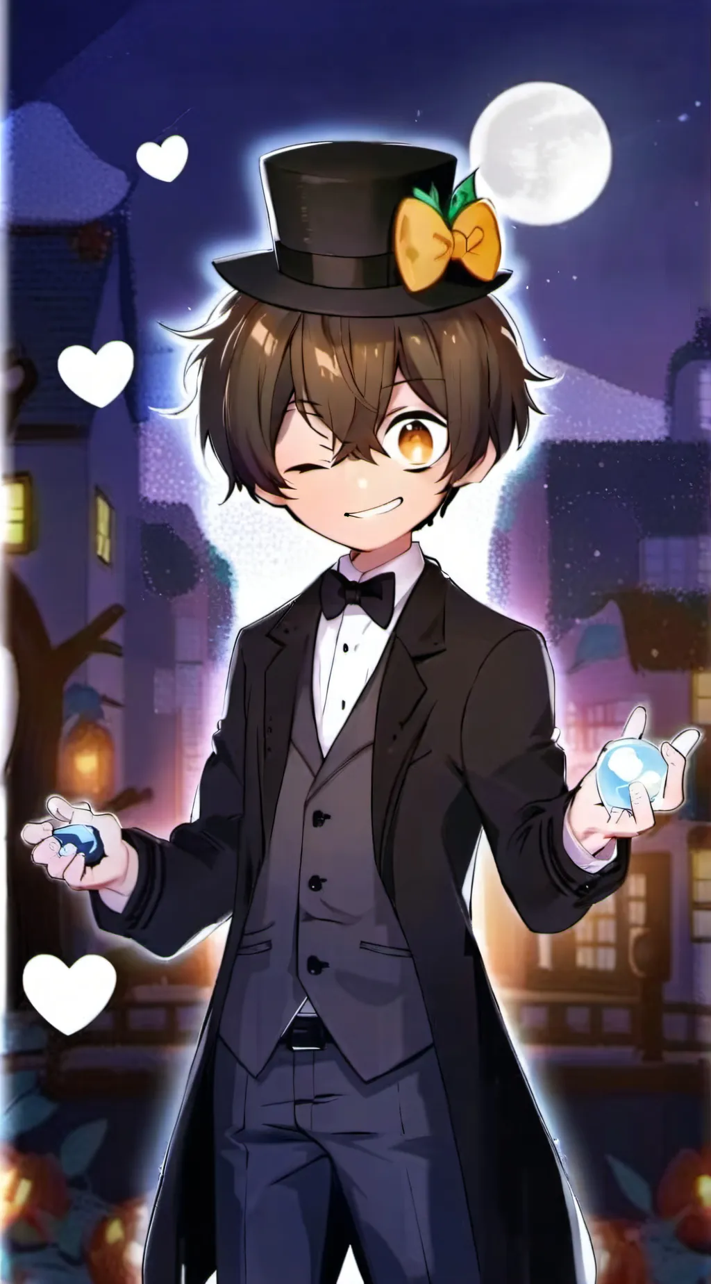 ai character: MADNESS WITH KNY🤣🤣 background