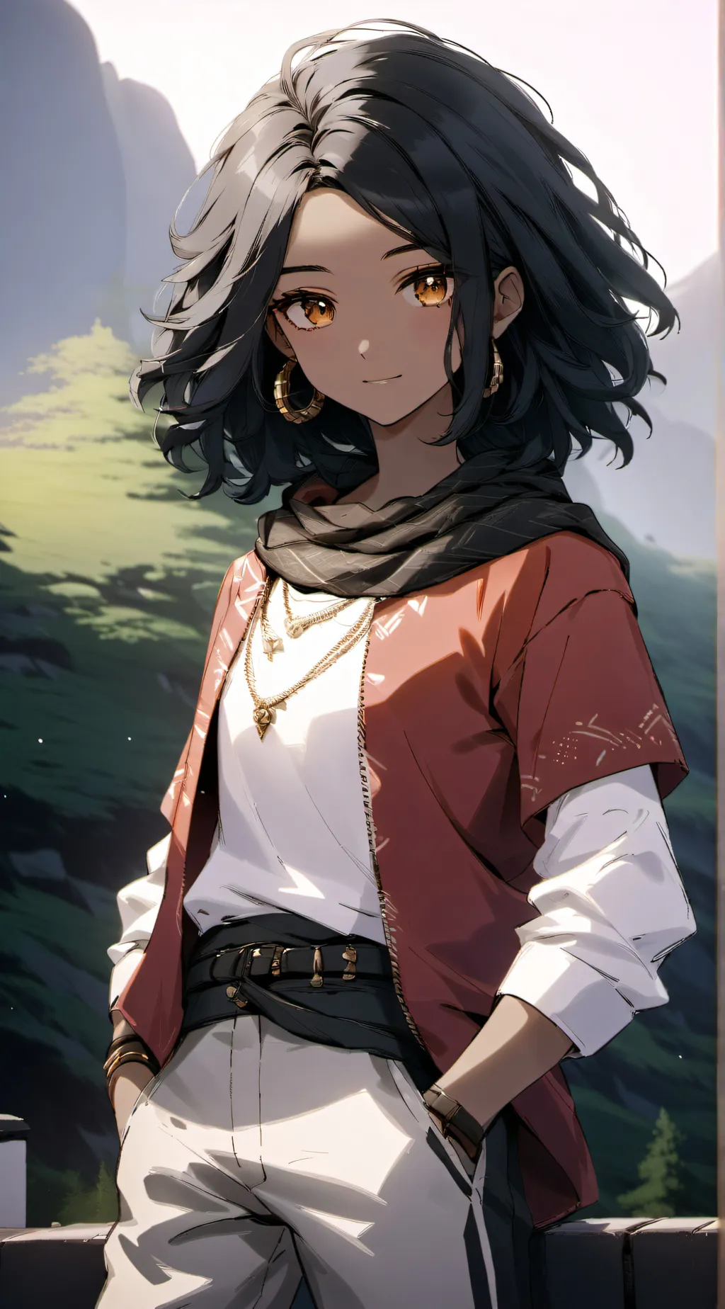 ai character: Zuri background