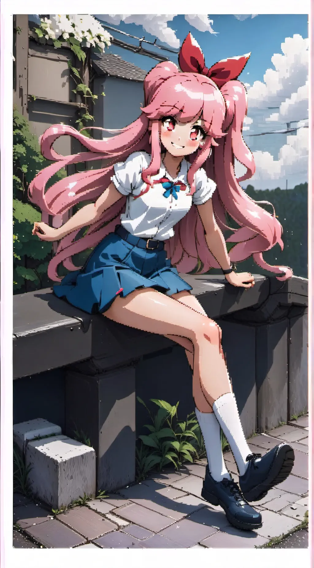 ai character: giffany  background