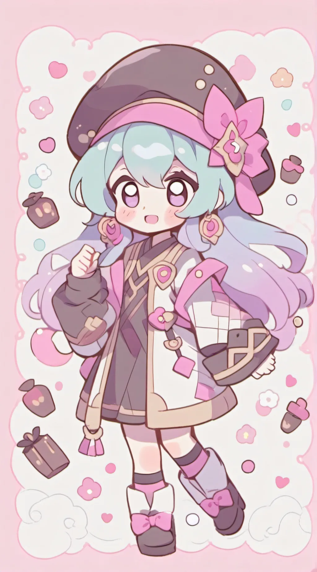 ai character: Miaka  background