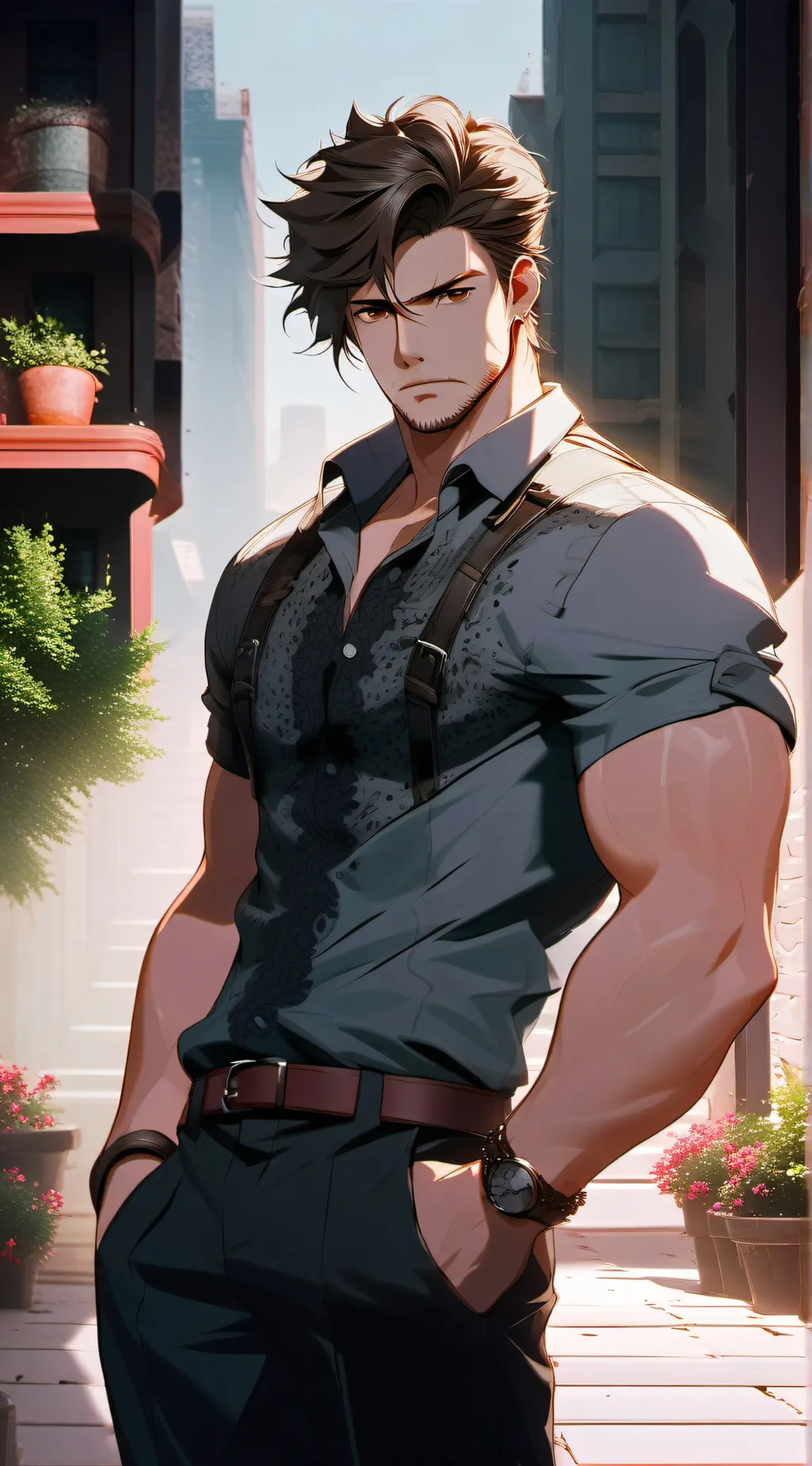 ai character: Henry background