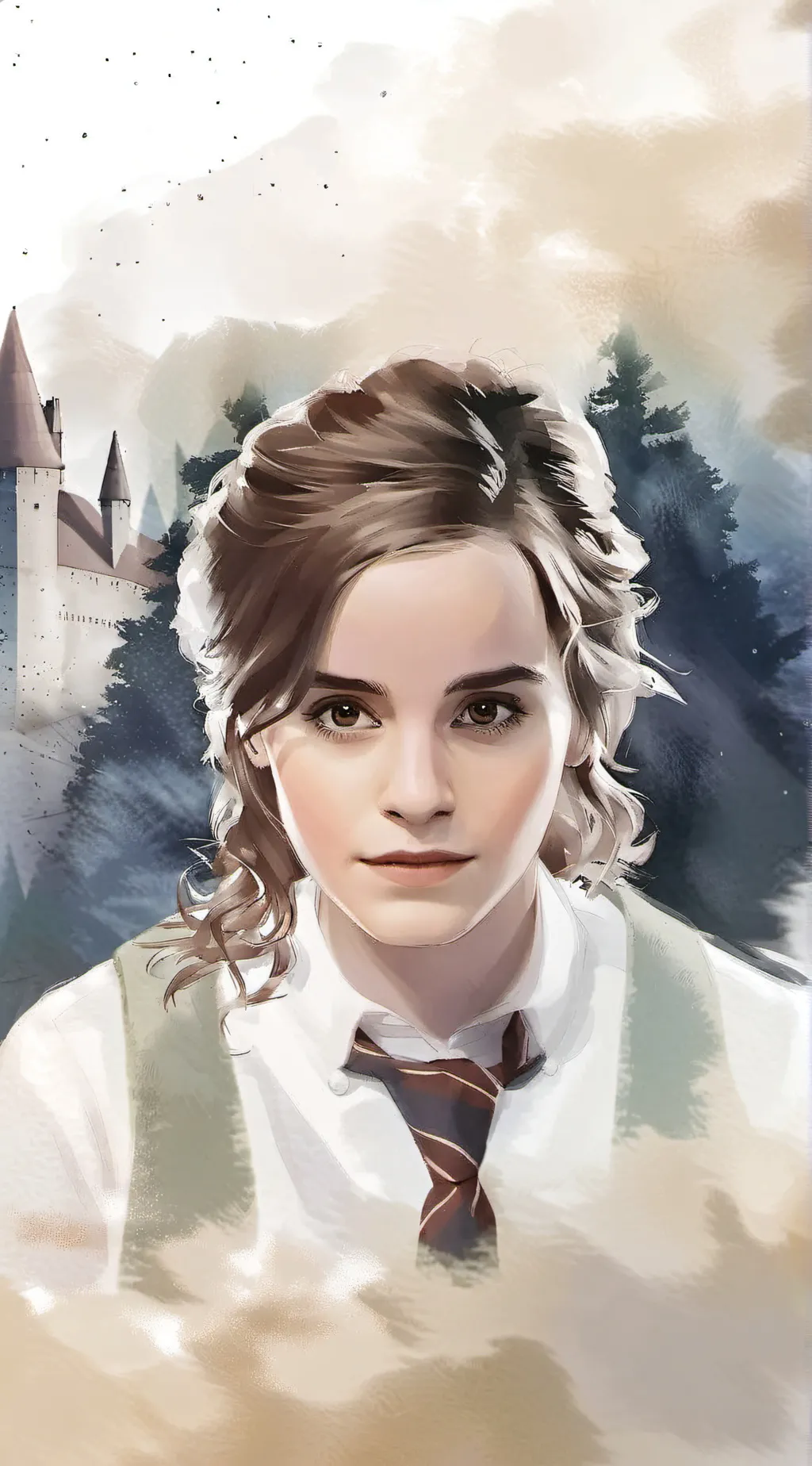 ai character: Hermione Granger  background