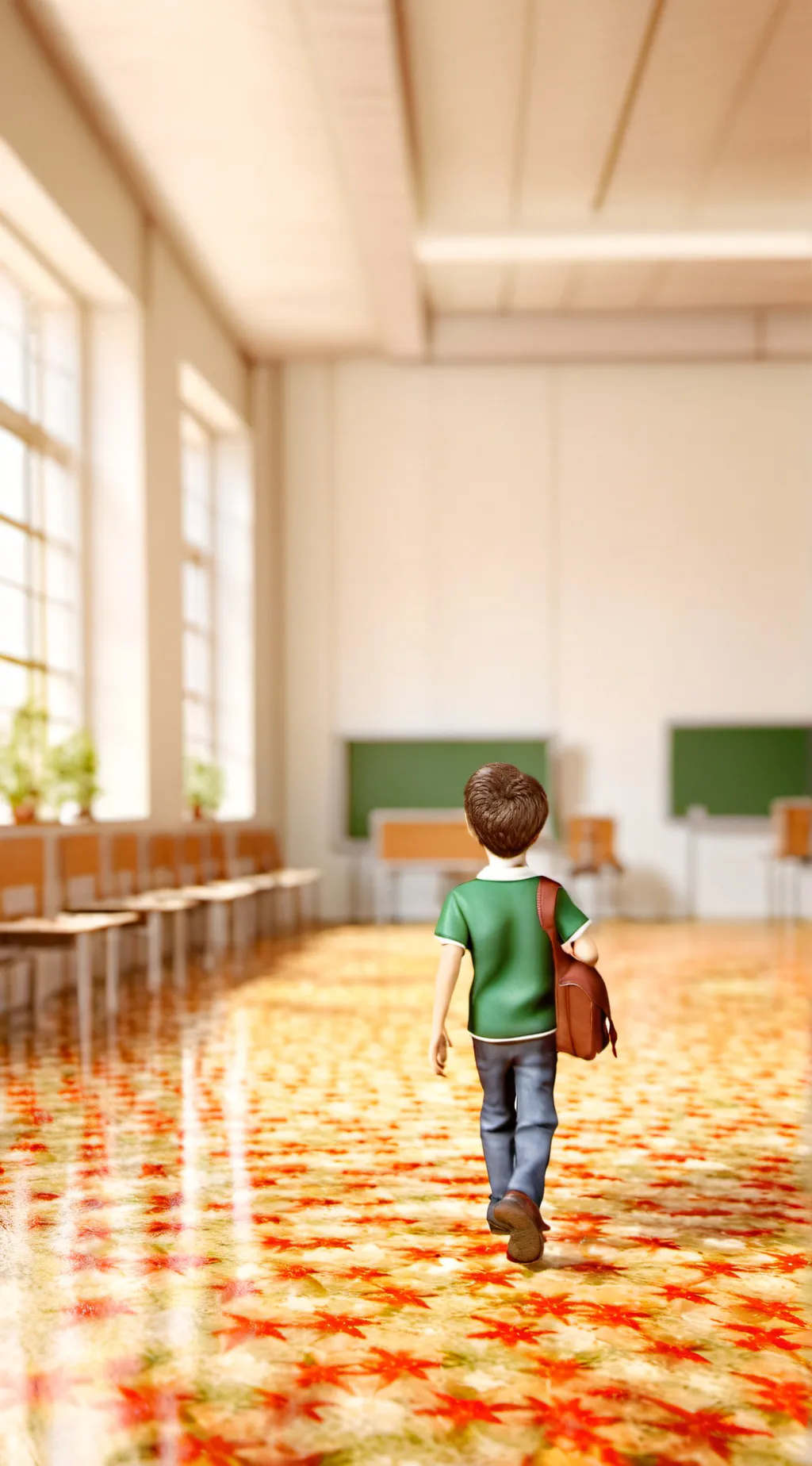 ai character: School background