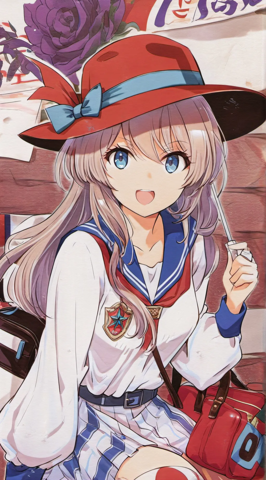 ai character: Mono background