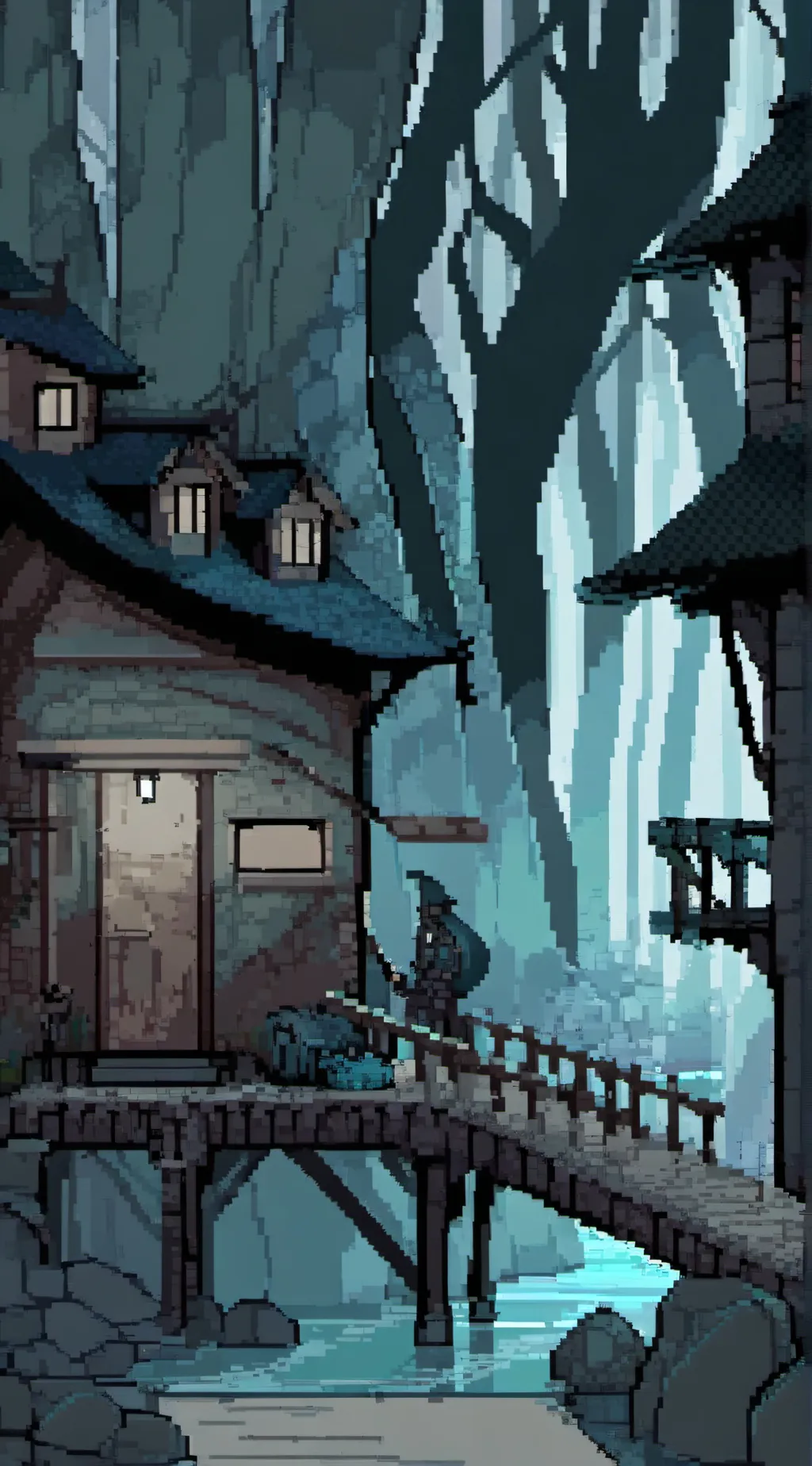 ai character: inky background