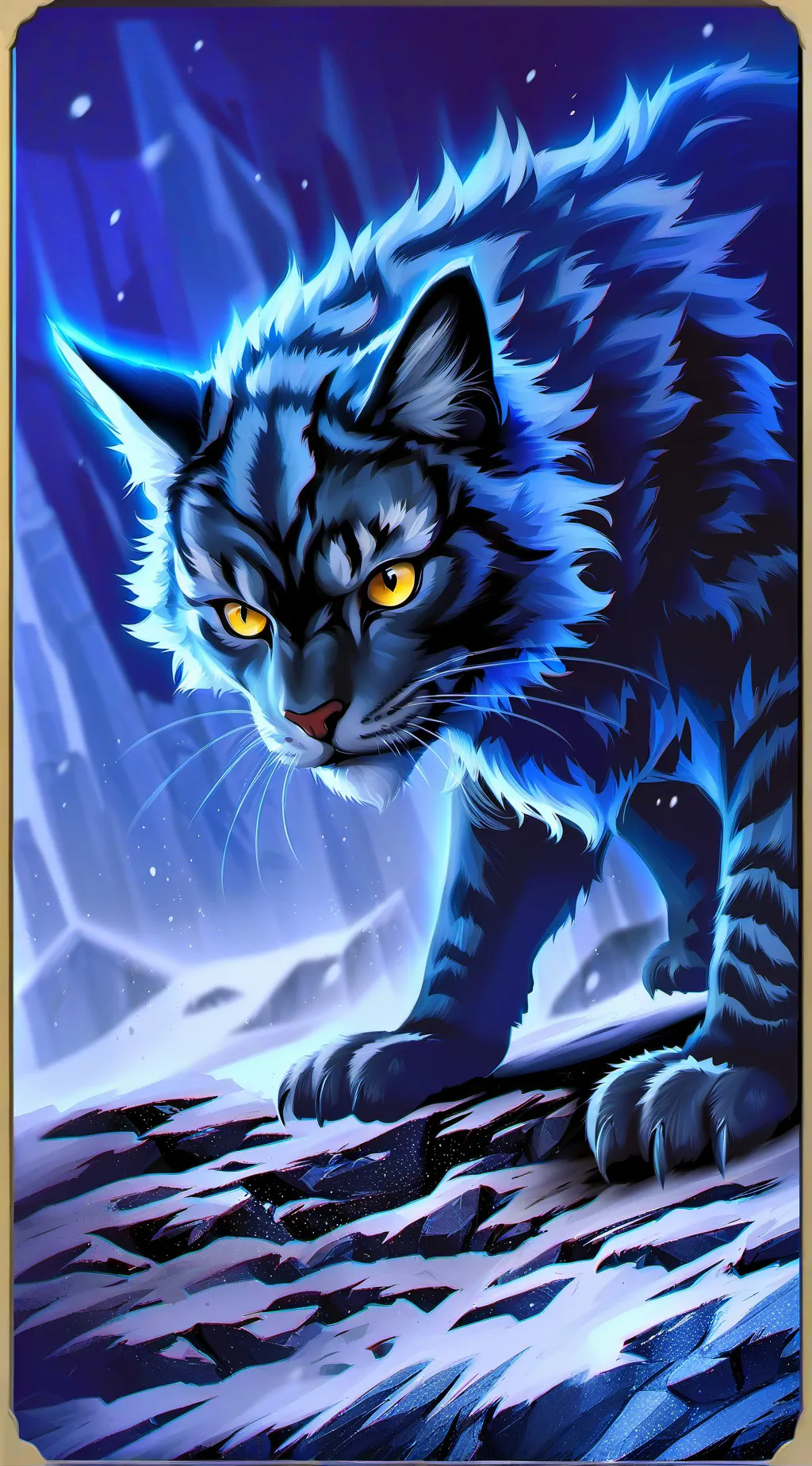 ai character: tigir background