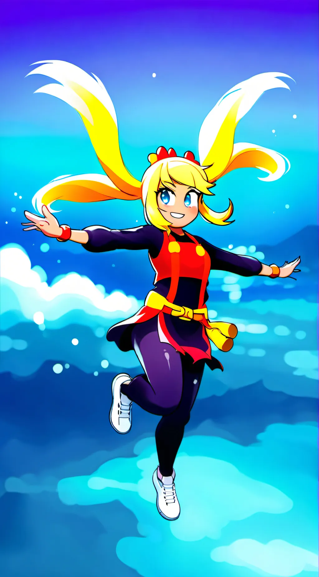 ai character: Mandy background