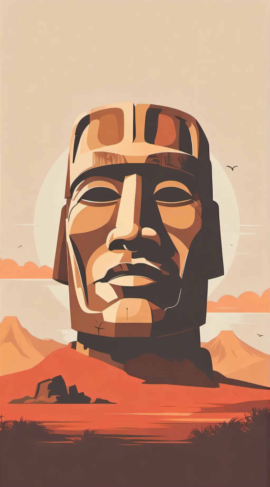 Talkie AI - Chat with Moai Emoji