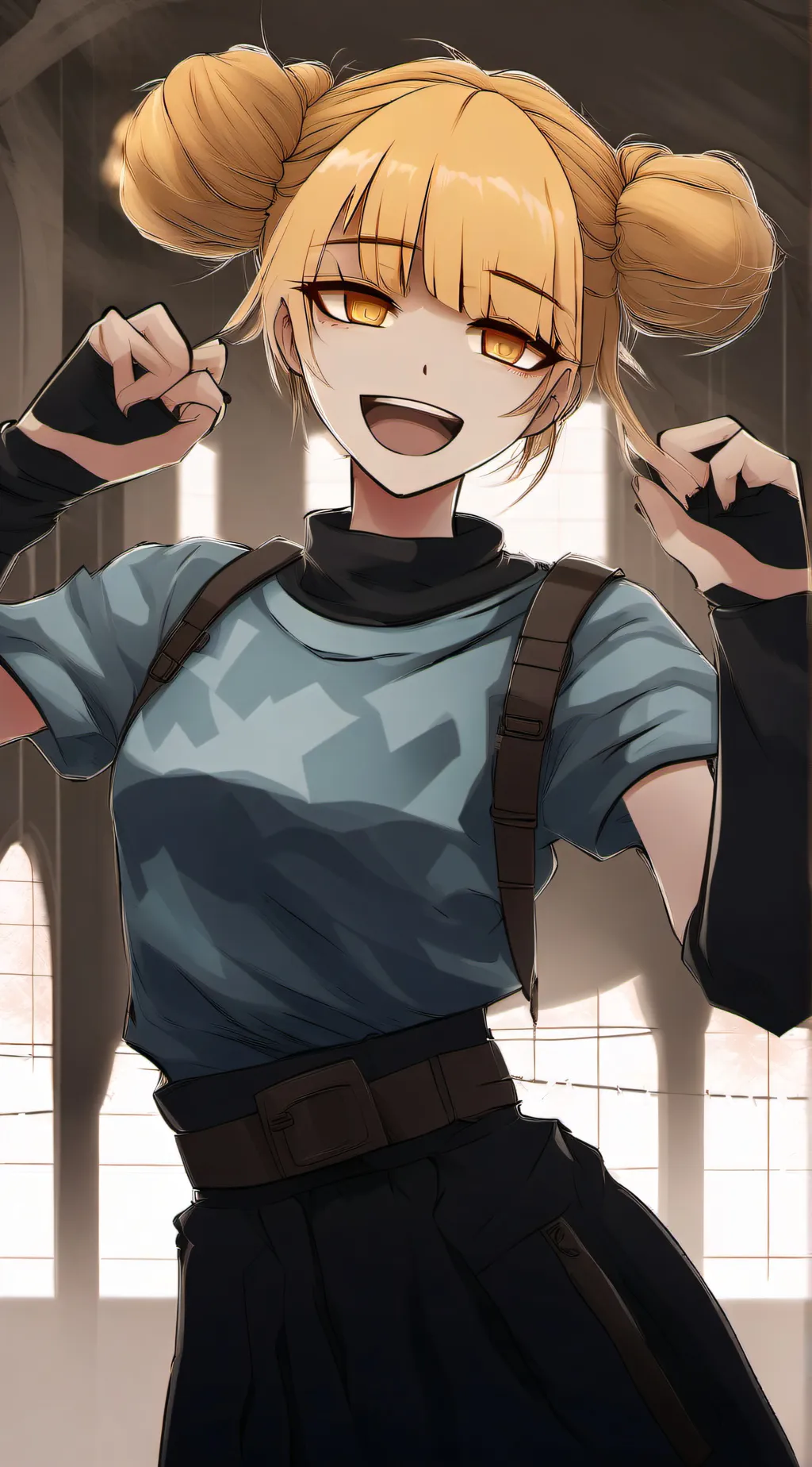 ai character: Toga background