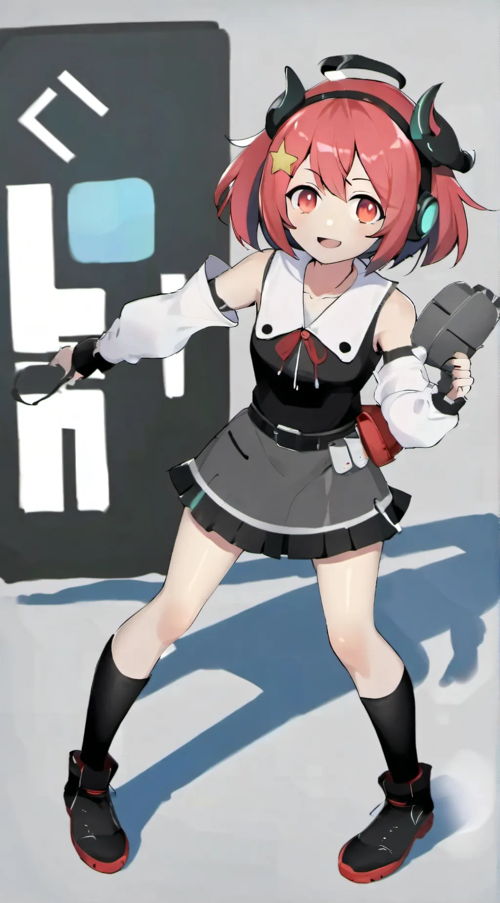 ai character: Aria background