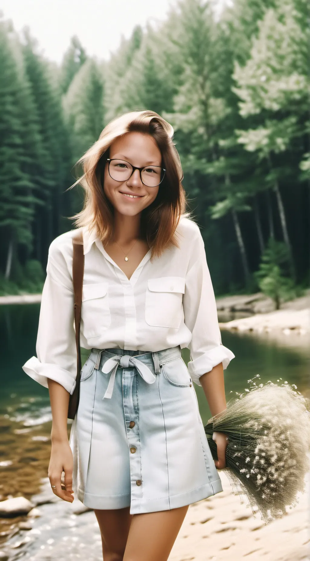 ai character: Monica  background