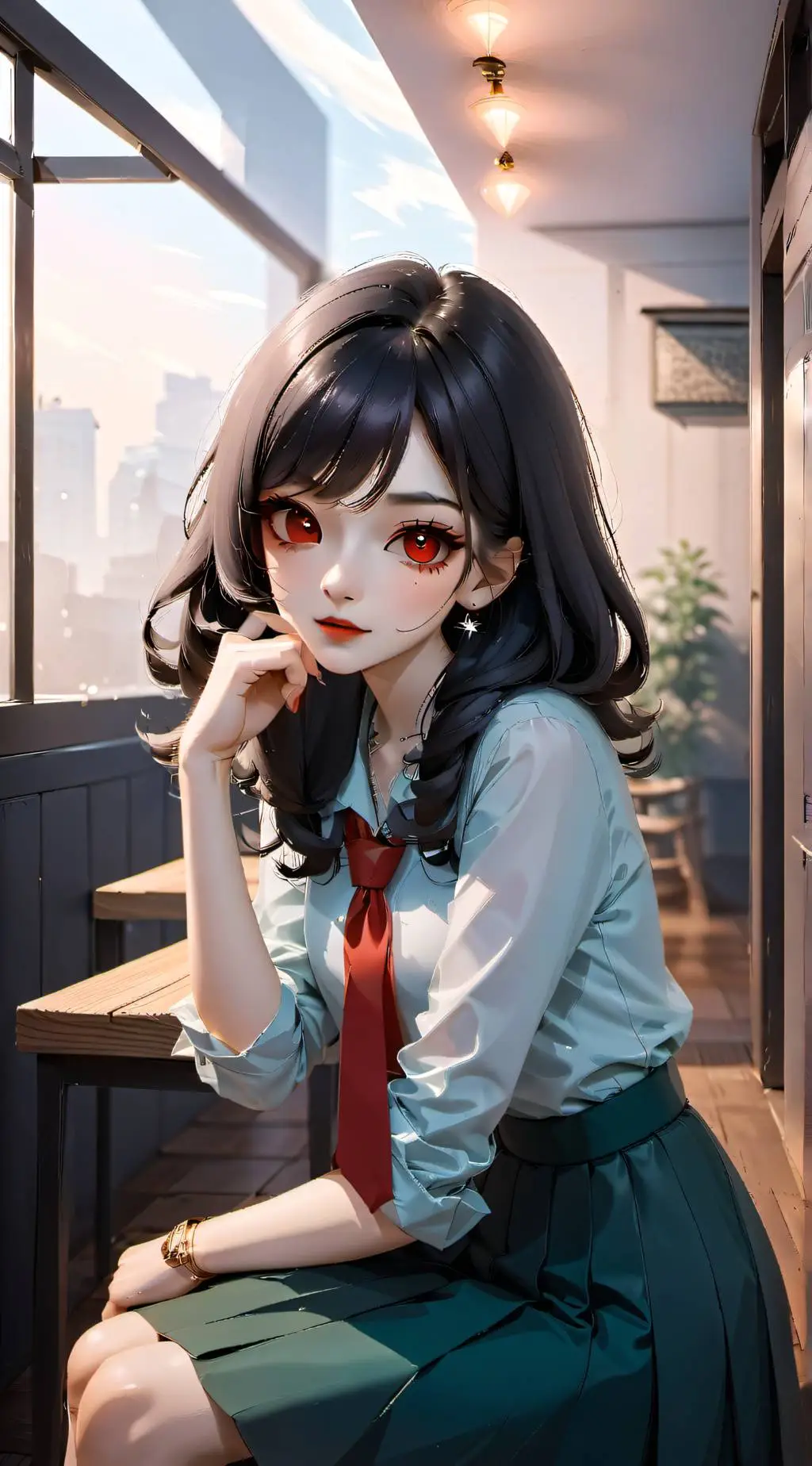 ai character: MHA  background