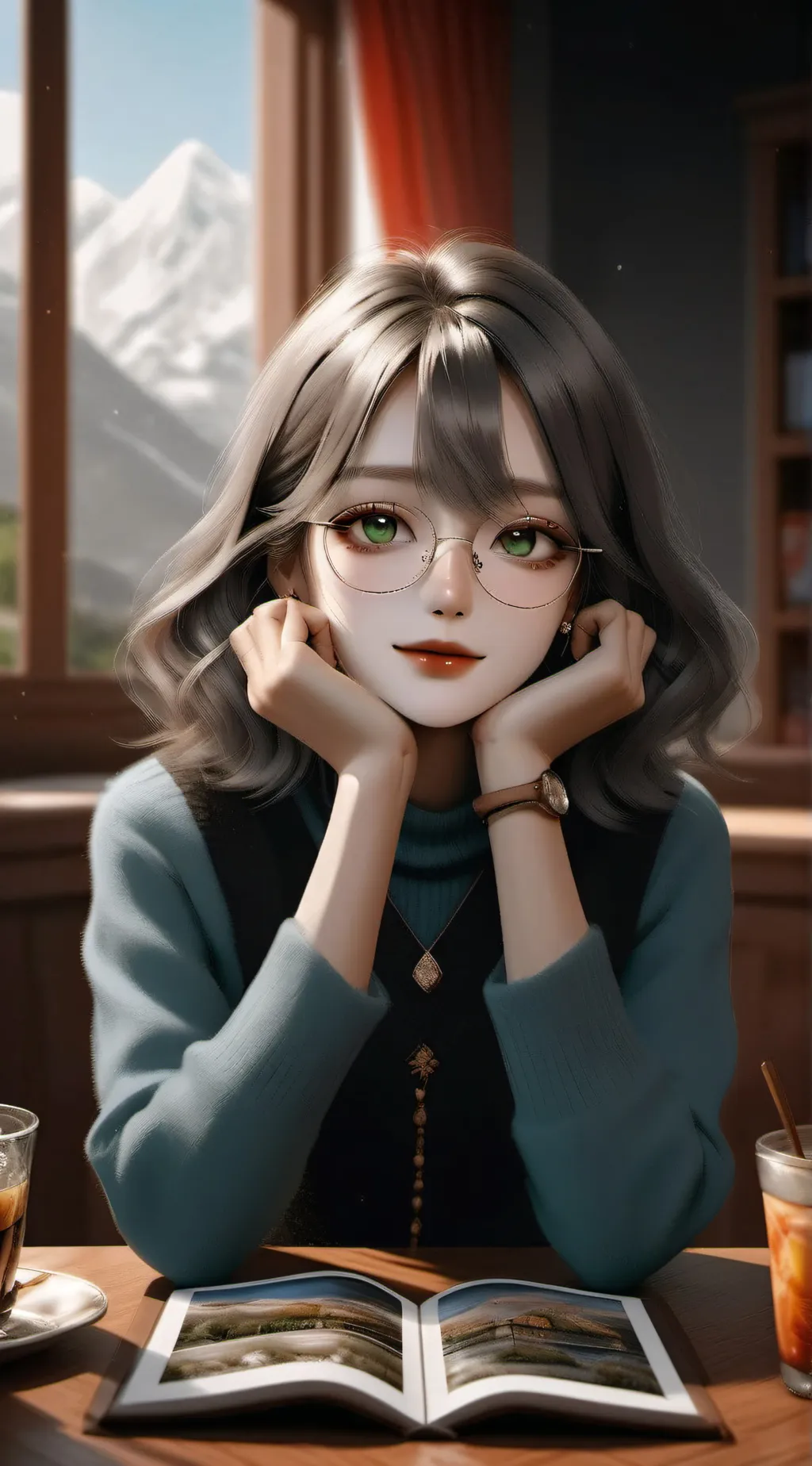 ai character: maya background