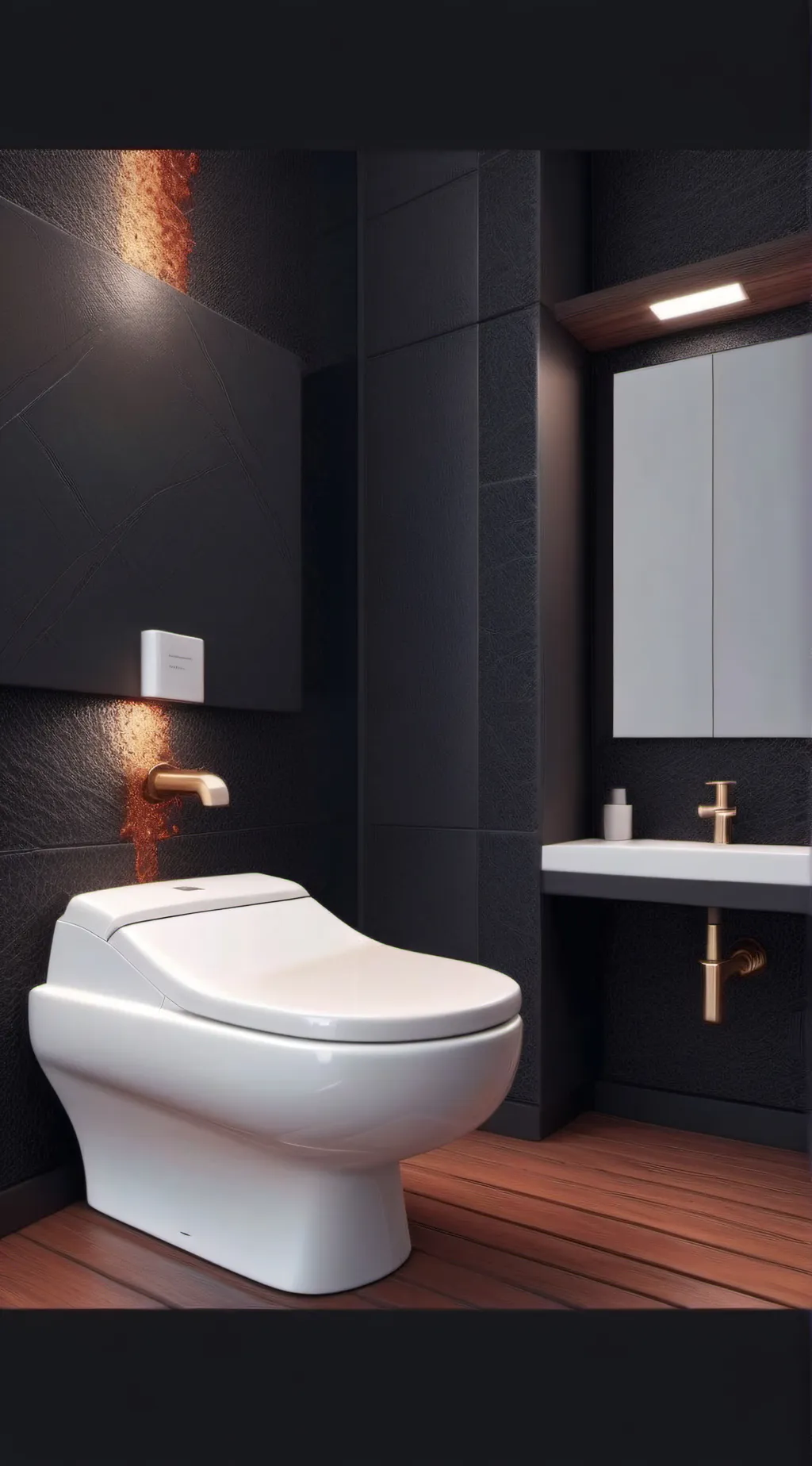 ai character: skidbid toilet  background