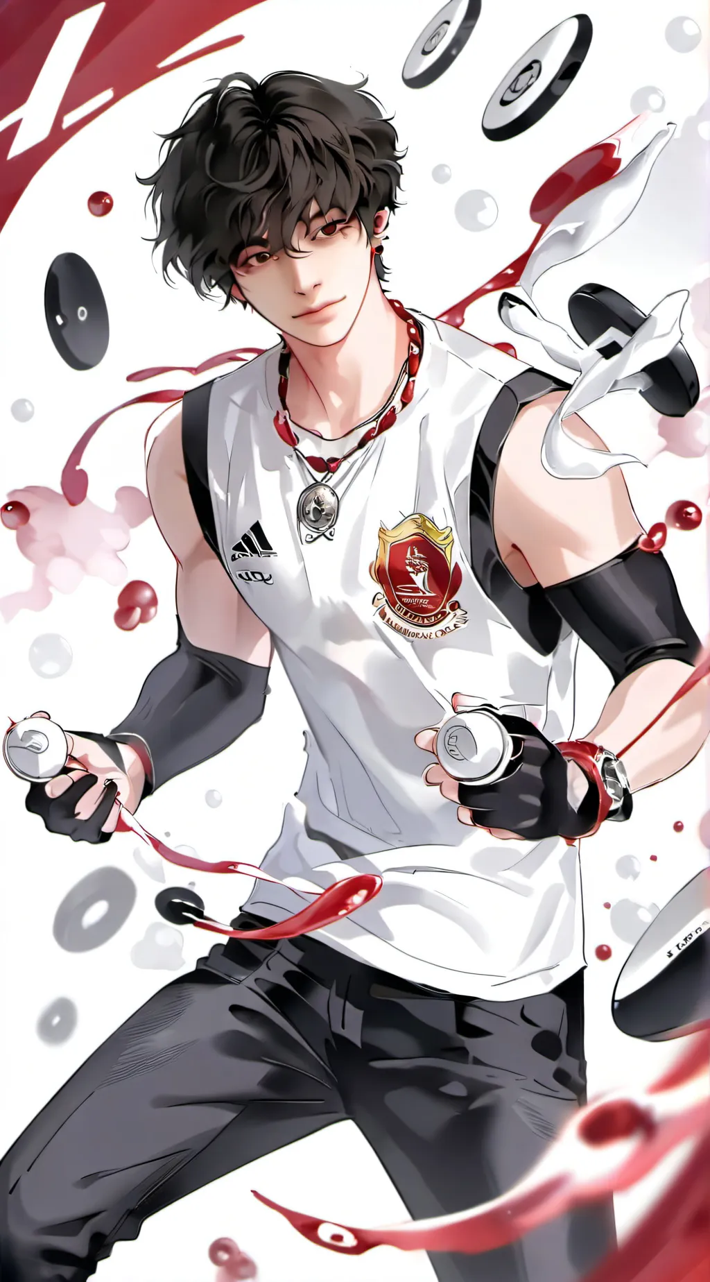 ai character: 𖣂 Ethan 𖣂  background