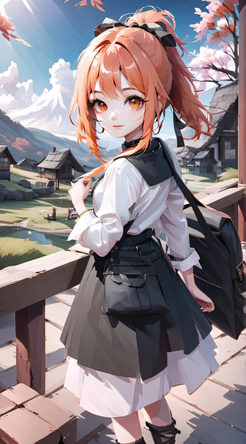 ai character: Lily background