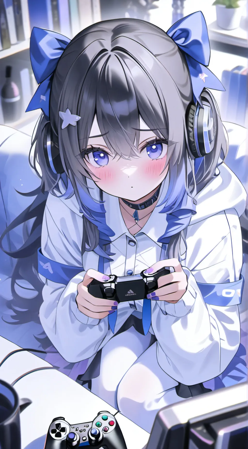ai character: Lily  background