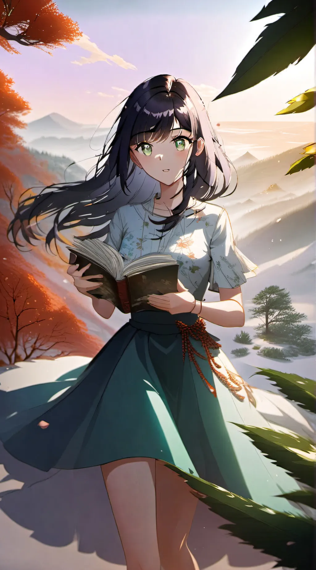 ai character: Eva background