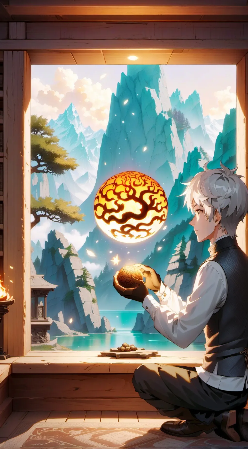 ai character: twiddle nugget background