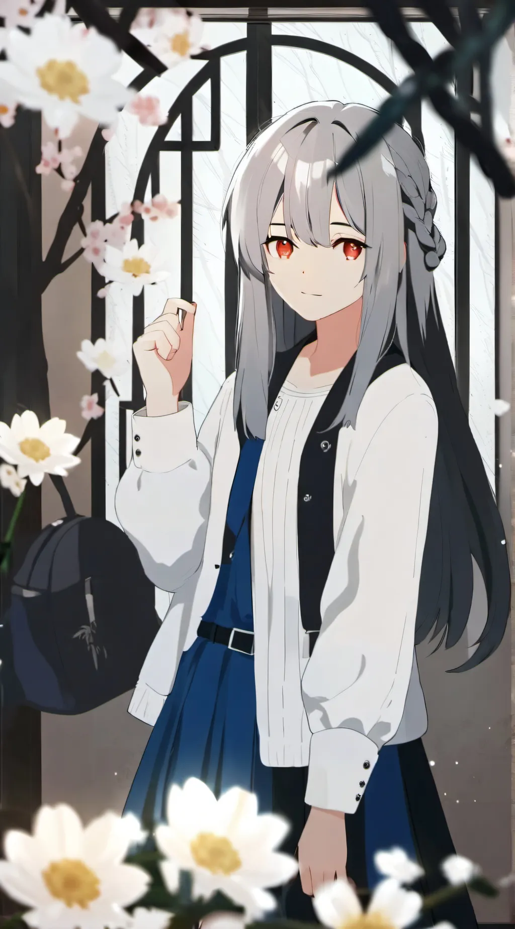 ai character: New Hashira background