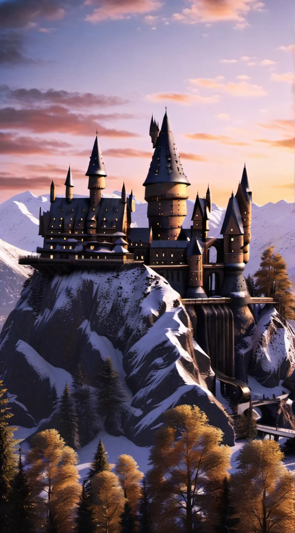 ai character: Hogwarts background