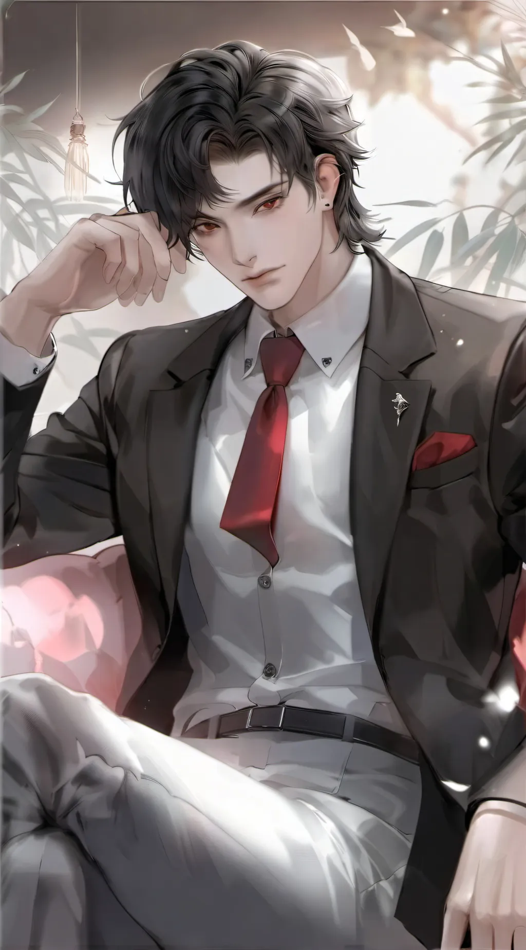 ai character: Leo background