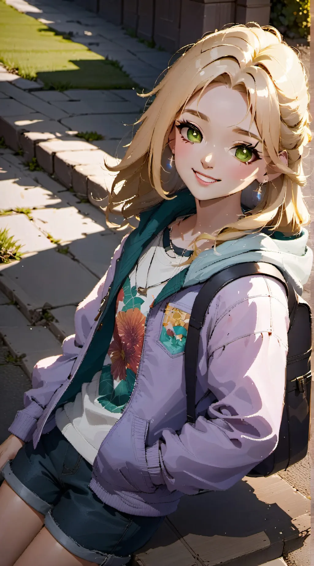 ai character: Laura Lark background